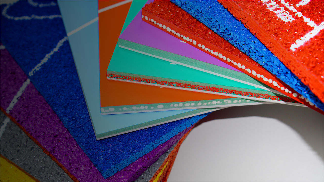 步道塑胶跑道系列产品