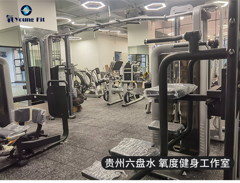德国健身房橡胶地垫减震地胶运动防震隔音专用地板力量区室内家用(图11)