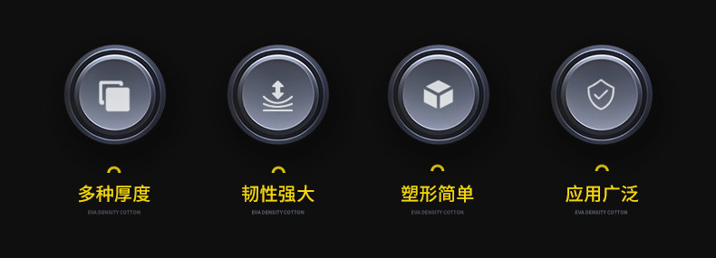 隔音减震砖浮筑楼板地面悬浮酒吧垫高密度eva橡胶块防震缓冲地垫(图7)