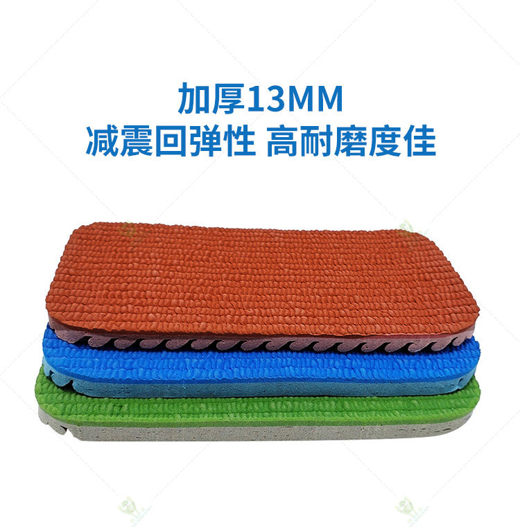 预制型助跑道卷材 跳远跑道成品垫子 比赛训练跳远跑步橡胶跑道垫(图4)